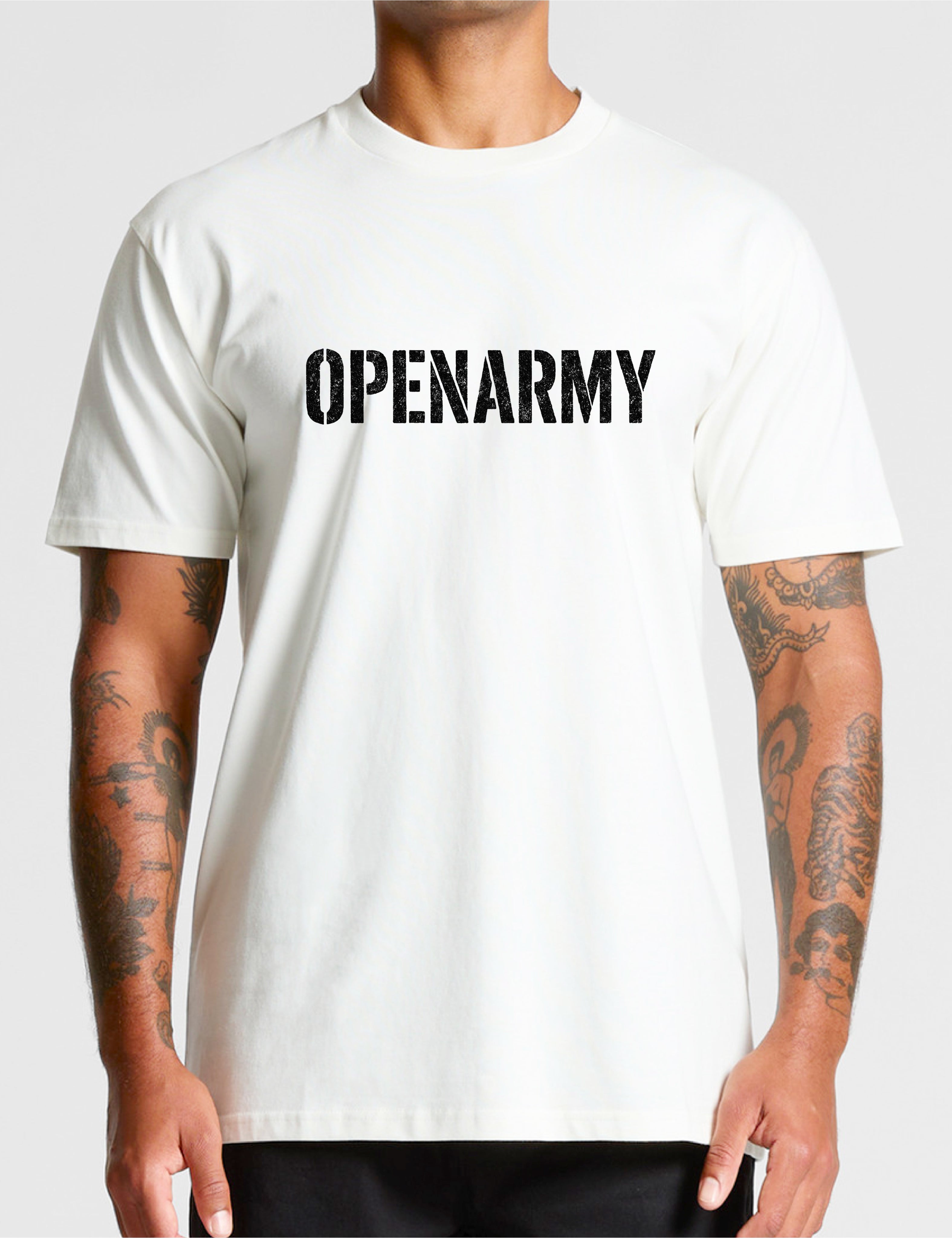 Open Army Barracks Tee
