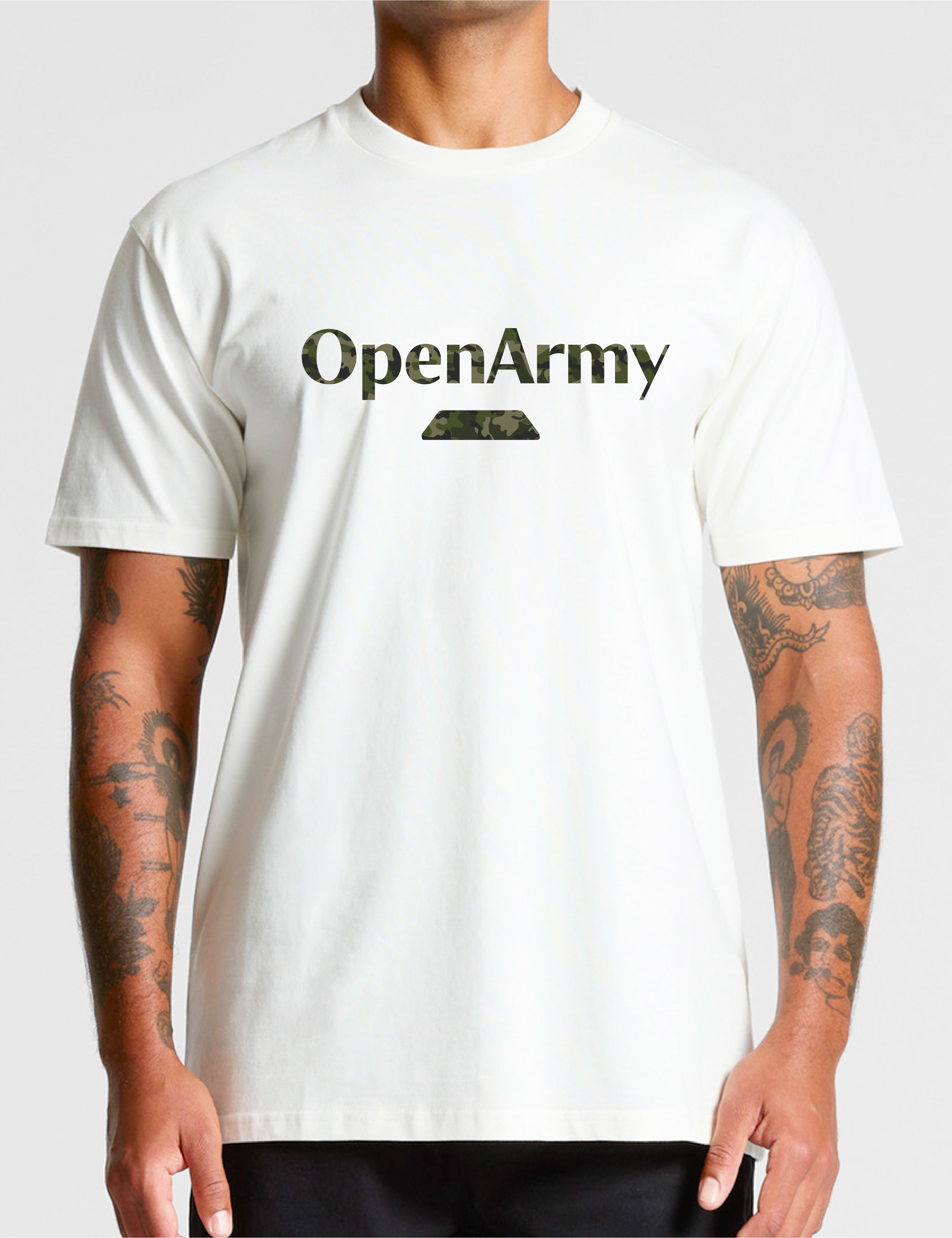 Open Army Camo Tee